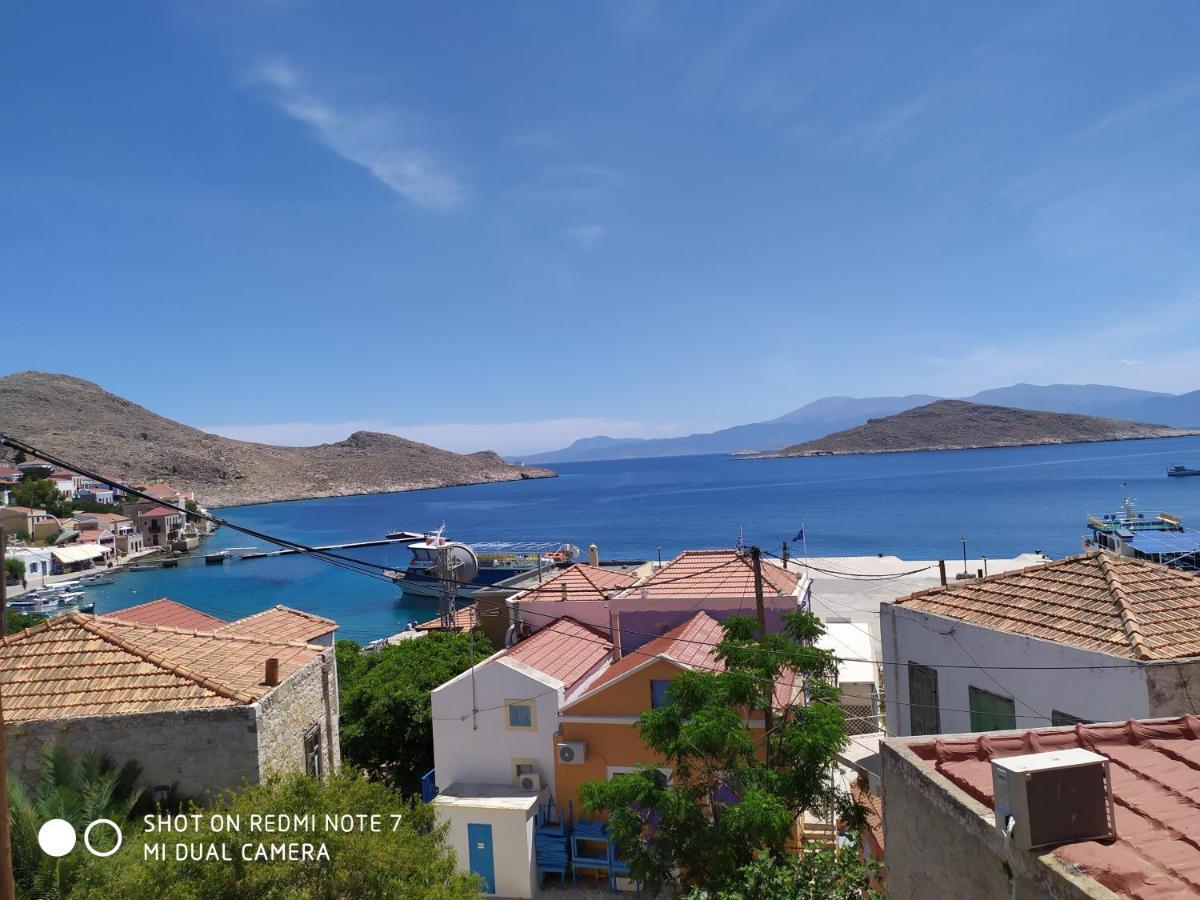 Villa Chrysodimi Chalki Town Eksteriør billede
